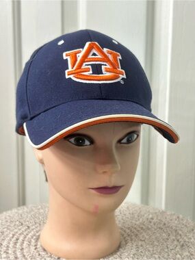 VTG Zephyr Z Auburn Tigers Navy Fitted Size M/L Hat Cap War Eagle NCAA